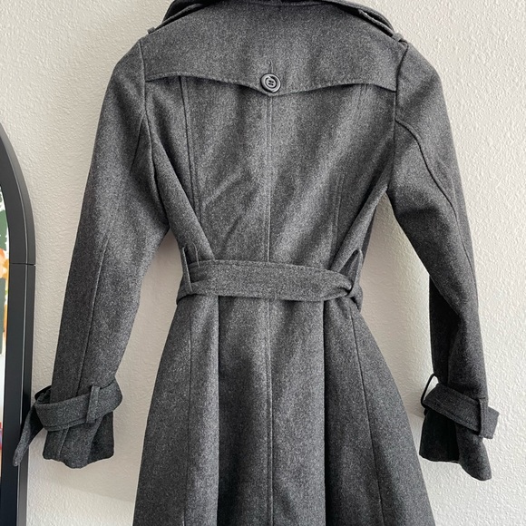 Grey Peacoat - Picture 3 of 4